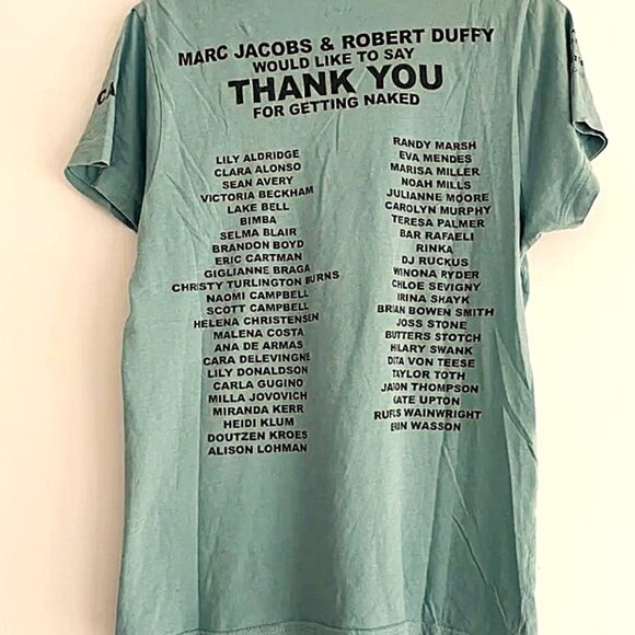 Super Rare Marc Jacobs X Cara Delevingne Protect Your Skin CHARITY Size L - Picture 2 of 6